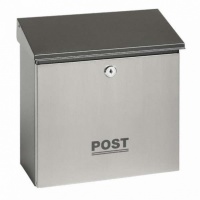 Small Stainless Steel Post Box